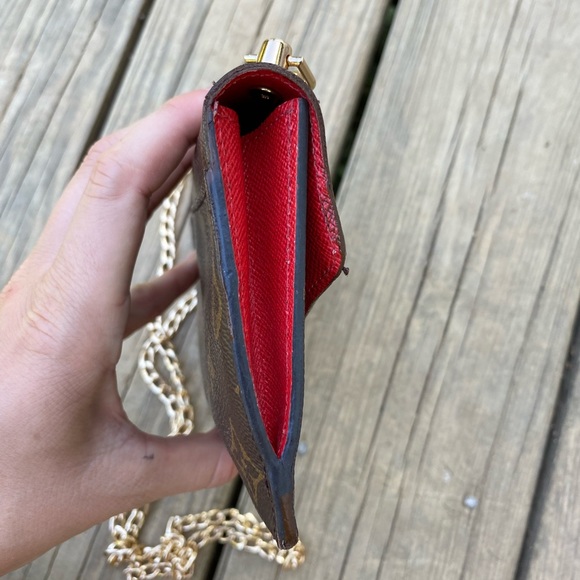 Authentic Louis Vuitton Jeanne classic monogram canvas wallet/ crossbody - Picture 4 of 10